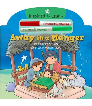 Away In a Manger - Inspired to Learn book (Colour Play & Learn Wipe-Clean Activity Book)