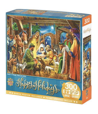 AWAY IN A MANGER PUZZLE 300 PIECES