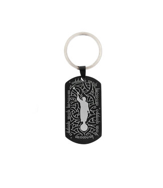 Elvish Angel Moroni Keychain