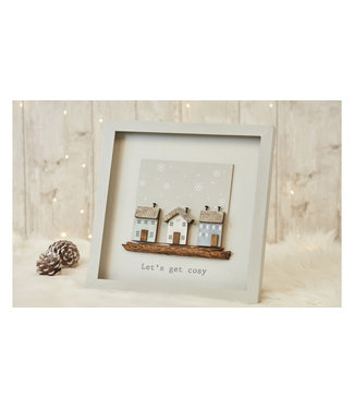 Let's Get Cosy Houses 3D FRAMED