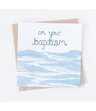 Faire: Treasured Creativity On Your Baptism Card