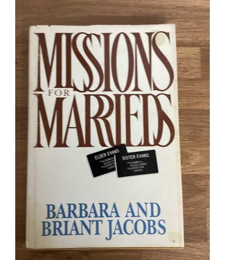 ***PRELOVED/SECOND HAND*** Missions for Marrieds. Barbara & Briant Jacobs