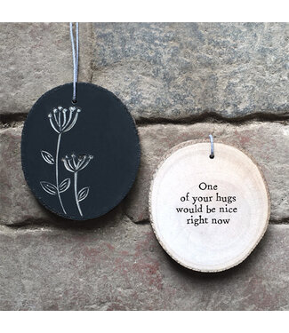 4350e -Silhouette hanger-One of your hugs/Cow parsley