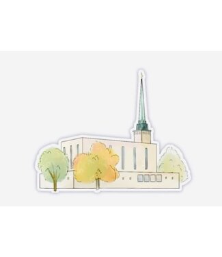 London Temple sticker