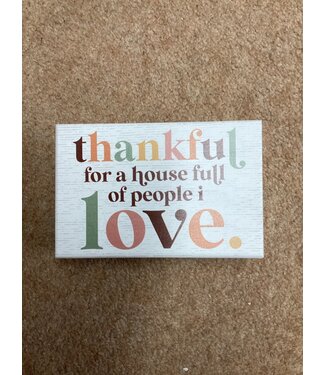 STR2115 - Thankful Love Colorful. 5"x 3"