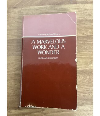 ***PRELOVED/SECOND HAND*** A marvelous work and a wonder, Le GrandRichards
