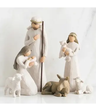 Holy Family Nativity Set by Willow Tree