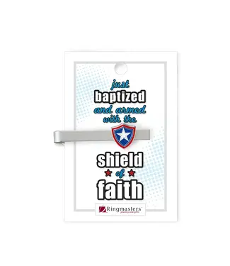Shield of Faith, Baptism Tie Bar.