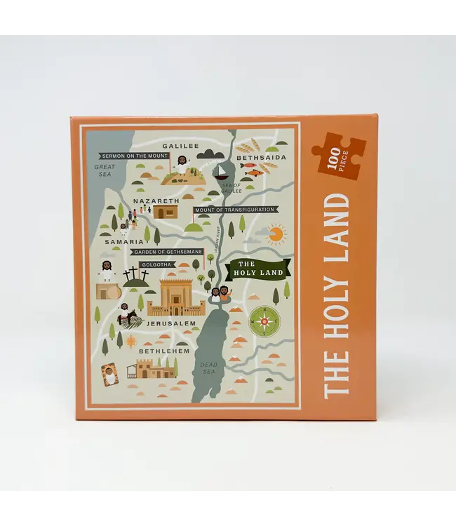 The Holy Land 100 piece puzzle (Latter Day Baby)