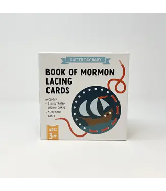 Book Of Mormon Lacing Cards (Latter Day Baby)