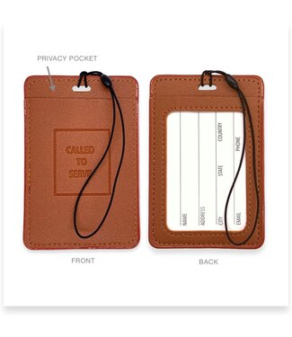 Missionary Luggage Tag - Called to Serve