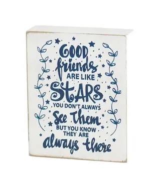 Tabletop Good Friends Are  4x3"