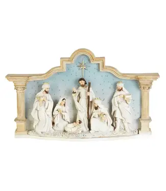 1-Piece Nativity City Scene 8.5in CHFIGR-257