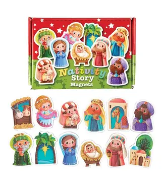 Magnet Nativity Vinyl 12 Pieces