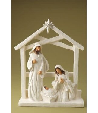 Holy Family In Manger Nativity