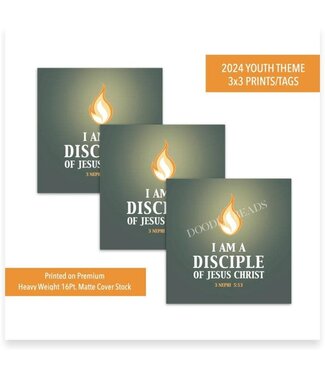 3X3 PRINT 2024 Youth Theme I Am A Disciple Of Jesus Christ