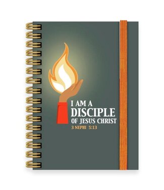 GREEN FLAME I Am A Disciple Of Jesus Christ Journal, 2024 LDS Youth Theme