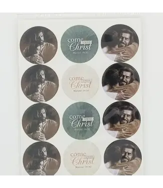 Come unto Christ Images of Christ stickers
