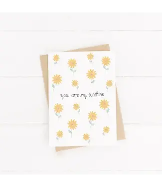 Faire: Treasured Creativity You Are My Sunshine Card