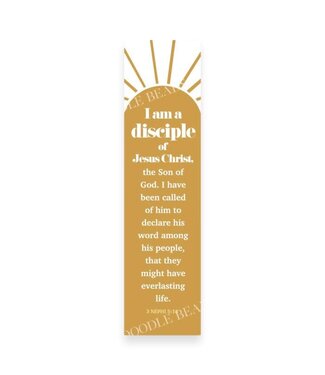 2024 Youth Theme I Am A Disciple Of Jesus Christ Bookmarks Sun Print