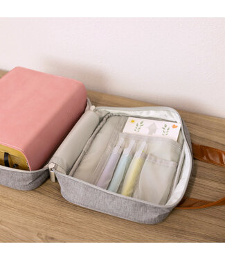 Quad Scripture Case - Gray