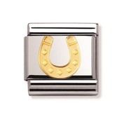 NOMINATION COMPOSABLE CLASSIC GOOD LUCK DANISH HORSESHOE 030115/11