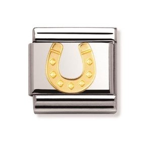 NOMINATION COMPOSABLE CLASSIC GOOD LUCK DANISH HORSESHOE 030115/11