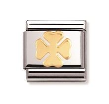 Nomination Link - 030115-06 - Classic GOOD LUCK - Four-Leaf Clover