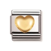 NOMINATION COMPOSABLE CLASSIC LOVE RAISED HEART 030116/01