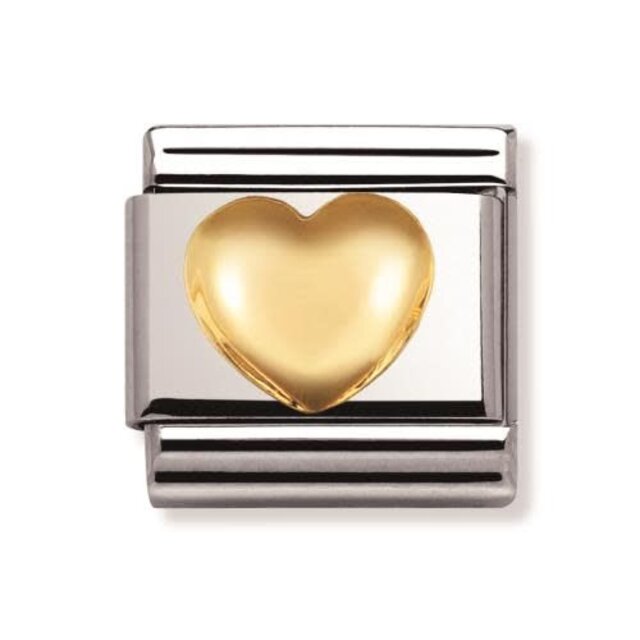 NOMINATION COMPOSABLE CLASSIC LOVE RAISED HEART 030116/01