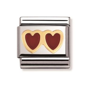 Nomination Link - 030207-02- Classic LOVE - Red Double Heart