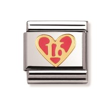 Nomination Link - 030207-44- Classic LOVE - Pink Heart Sweet 16