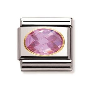 Nomination Link - 030601-003- Classic FACETED CUBIC- Pink