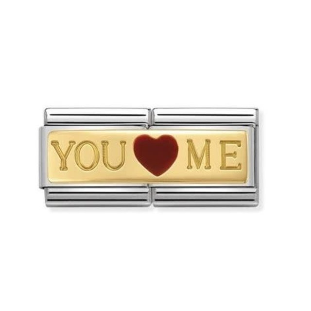 Nomination Link - 030720-01 - Classic DOUBLE ENGRAVED - You And Me Nomination Link - 030720-01 - Classic DOUBLE ENGRAVED - You And Me