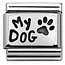 Nomination Nomination - 330102-35- Link Classic PLATES OXIDIZED - My Dog