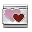 Nomination NOMINATION COMPOSABLE CLASSIC SYMBOL PINK RED DOUBLE HEART 330202/16