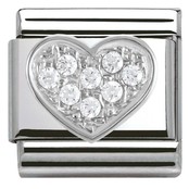 NOMINATION COMPOSABLE CL SYMBOL HEART 330304/01
