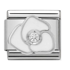 Nomination Link - 330305-06 - Classic CL SYMBOLS - White Rose