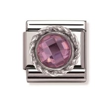 Nomination - 330601-003- Link Classic STONES - Pink