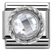 Nomination Link - 330601-010 - Classic STONES - White Nomination Link - 330601-010 - Classic STONES - White