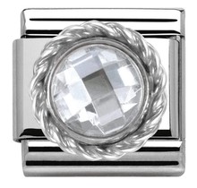 Nomination Link - 330601-010 - Classic STONES - White