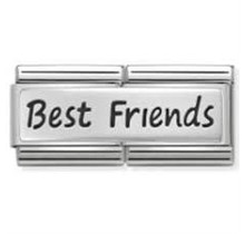 Nomination - 330710-03 - Link Classic DOUBLE ENGRAVED - Best Friends