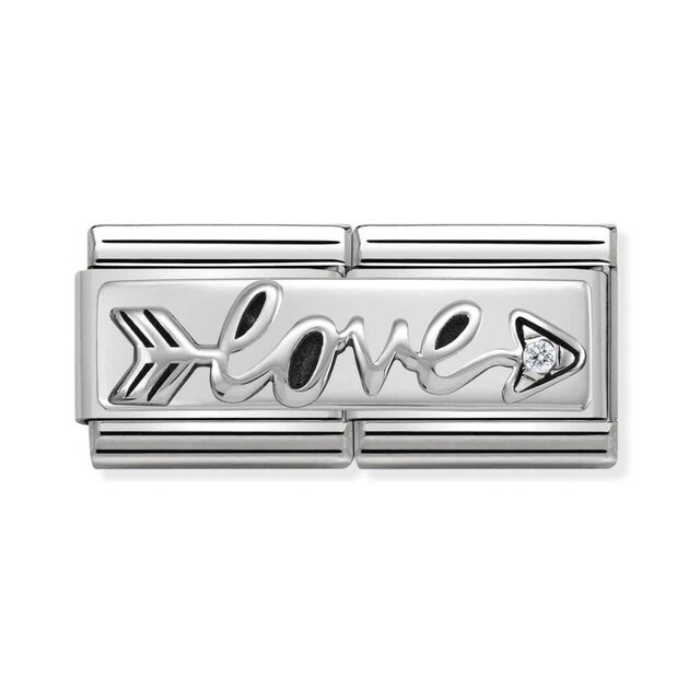 Nomination Link - 330730-02 - Classic DOUBLE ENGRAVED - Arrow Love Nomination Link - 330730-02 - Classic DOUBLE ENGRAVED - Arrow Love