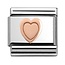 Nomination Nomination- 430104-03- Link Rosékleurig Classic SYMBOLS - Heart