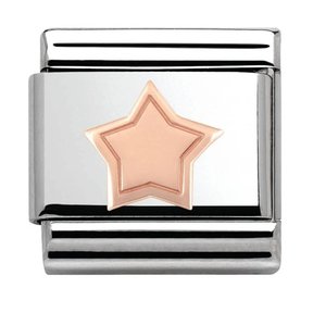 Nomination Link Rosékleurig - 430104-04 - Classic SYMBOLS - Star