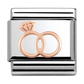 Nomination Link Rosékleurig - 430104-13 - Classic SYMBOLS - Marriage Rings