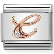 Nomination Link Rosékleurig - 430310-03- Classic LETTERS - C