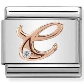 Nomination Link Rosékleurig - 430310-03- Classic LETTERS - C