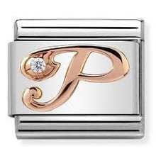 Nomination Link Rosékleurig - 430310-16 - Classic LETTERS - P