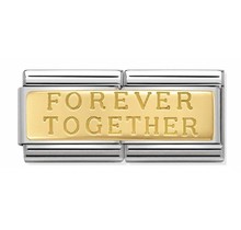Nomination - 030710/02 - Link Classic DOUBLE ENGRAVED - Forever Together